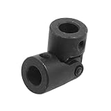 uxcell ユニバーサルジョイント　L型　工業継手　コネクター　メタル製　20 x 46mm　1個入