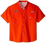 NCAA Florida GatorsメンズCollegiate Bonehead半袖シャツ、スパークオレンジ、4 x Big & Tall