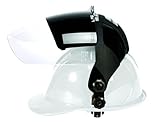 Hypertherm 017048 Dual Face Shield Helmet for Slotted Hard Hat in Shade 8 for Less than 85 Amp [並行輸入