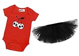 My Baby Rocks SKIRT ベビー・ガールズ US サイズ: 12 Month One Piece, 6-12 Month Tutu カラー: レッド