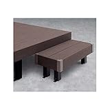 YKK ap　リウッドデッキ200　独立式リウッドステップ2型　『ウッドデッキ　人工木』 　レッドブラウン