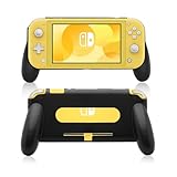 Switch Lite用グリップケース 快適 人間工学 Switch Lite グリップ Switch Lite周辺 ブラック