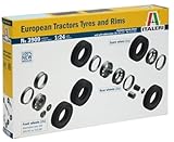 プラッツ イタレリ 1/24 トラクターヘッド用 タイヤ＆リムセット (ヨーロッパ車) プラモデル用パーツ IT3909