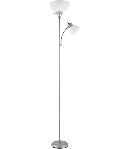 Amazon.co.jp : Light Accents メデューサ シルバー フロアランプ