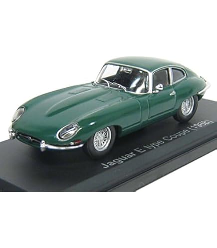 ジャガーEタイプ ミニカー ダークグリーン 京商 1/18 ジャガー Eタイプ ダークグリーン