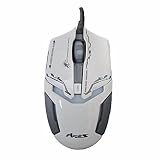 Dragonwar Ele-G10 Aries Blue Sensor Gaming Mouse With Macro Function White [並行輸入品]
