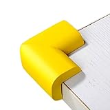 Paico Home Toddler Safty Protector Table Corner Guard NBR Foamed Material 6x3.5 CM - Yellow by Paico