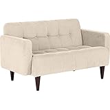 arne ソファー 2人掛け 2人用 肘付き ローソファ 布張り ファブリック リビング Boule 2P C1419 ナチュラル カレイド生地