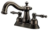 Dyconn Faucet CS3H06-ORB Balboa 3 Hole Centerset Faucet with Base, Antique Oil Rubbed Bronze by Dyco