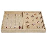 ディスプレイスタンドネックレスリングボックスフラワーデコレーション収納ボックスジュエリーボックス