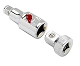 AmPro T11391 1/2-Inch to 3/8-Inch by 2-Inch Lighted Extension Adapter by AmPro