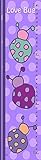 Green Leaf Art Growth Chart, Love Bug on Violet [並行輸入品]