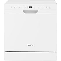 4~5人用 食器洗い乾燥機 工事不要 5つの洗浄コース Amazon.co.jp: SAMKYO 食洗機 工事不要 4~6人用 49点入り大容量
