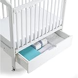 ロサンゼルスAEL7062 5-1 / 2 \"Hホワイトベビーベッド引き出し