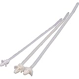 TRUSCO プッシュマウントタイ（ウィングあり） 幅4.8×133 取付穴径6.0 TPWV130M 100本入