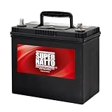 SUPER NATTO （スーパーナット） 自動車用バッテリー（充電制御車対応） 65B24L バッテリー無料回収チケット付き (46B24L,50B24L,55B24L,58B24L,60B24L,65B24L,70B24L,75B24互換) (初期補充電済み)