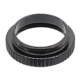 C-CS マウント カメラレンズアダプター 5mm 延長チューブ C-CS マウントコンバーター アダプター スペーサー CCTV 防犯カメラ用