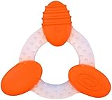 Benir Multi-Texture Silicone Teether Soother - ZING [並行輸入品]