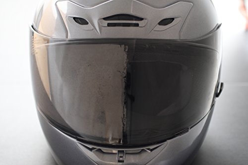 バイクヘルメットのシールド撥水 曇り止めなどをシリコンスプレーなんかで代用 Okoblo