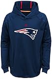 新しいEngland Patriots Youth NFL「Mach」プルオーバーフード付きスウェットシャツ