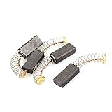 XDiscount　モーターカーボンブラシ　電動ドリル　スペアパーツ　17mmx8mmx5mm　2対入り