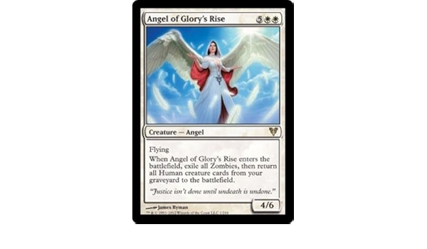 Amazon マジックザギャザリング Mtg 白 英語版 栄光の目覚めの天使 Angel Of Glory S Rise Avr 1 レア トレカ 通販
