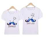 【*Silver Moon*（シルバームーン）】 レディース メンズ お揃いプリント Tシャツ