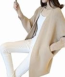 (マーシェル) Marshel マタニティ カーディガン 春夏 ロング ニット アウター 長袖 おしゃれ ベージュ