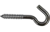 ProSource lr-405-ps Porchスイングフック、0.437 in Dia x 4 – 1 / 4 in L、スチール、亜鉛メッキ