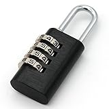 4桁の組み合わせのスチール製パドロック - スーツケース＆荷物用のトラベルロック