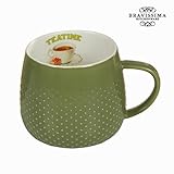 Bravissima Kitchen - Antique Green Cup Tea Time Coffee Mug