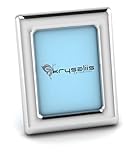 Krysaliis Sterling Silver Classic Rectangle Frame - Blue Stand [並行輸入品]