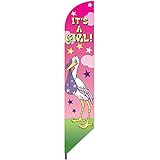 Forum Novelties 74187ペナントフラグ、7-foot、It 's A Girl