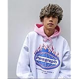 Amazon Co Jp Fr2 9090 ふくれな パーカー コムドット Lサイズ 服 ファッション小物