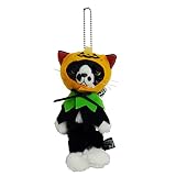 内藤デザイン研究所(Naitou Design) スクラッチ ハッピーハロウィン ぬいぐるみマスコット 猫 高さ15cm