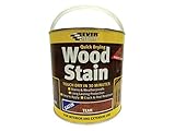 Everbuild evbwst25l 2.5 Litreクイックドライ木製Stain – サテンチーク材by Everbuild