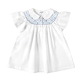 ソレイアード SOULEIADO チュニックブラウス ホワイト 70cm 48113