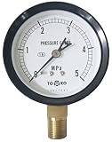 TOKO スプリンクラー用圧力計 NBL-AT R3/8 径75×5MPa