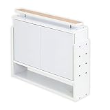 【JAJAN】フィギュアラック「ワイド」83シリーズ『セカンド-2nd』 奥行19cm専用上置きハイタイプ 対応天井高241-273cm ホワイト【正規品】CR-8319USW[地震対策]