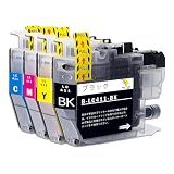 【稲妻トナー】LC411-4PK(BK/C/M/Y) 4色セット インク 互換 インクカートリッジ LC411 【純正品併用/大容量タイプ/残量表示/個包装】対応機種: DCP-J928N-W/B J528N J915N J926N-W/B J1800N J526N MFC-J905N J939DN/DWN J739DN/DWN J904Nインク