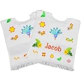 DMC Printed Velour Pullover Bib 14 Count 12-inch x 19.5-inchExotic Birds - Petey Peacock by DMC