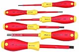 Wiha 32366 2.5-8 Insulated Hex Metric Screwdriver Set, 6-Piece by Wiha