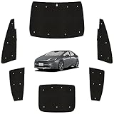 趣味職人 サンシェード シームレス ライト 車 新型 プリウス 60系 ZVW60/65型 MXWH60/61/65型 専用 カーテン 車中泊 グッズ 対応 『05s-a071-sa』