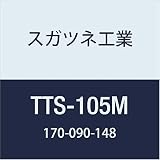 スガツネ工業 ドア用金物 角丁番 TTS-105M 1