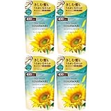 【まとめ買い】ディアボーテ オイルイン シャンプー コンディショナー スムース＆リペア 詰替用 400ml strifeオリジナルステッカー付 (コンディショナー4個)