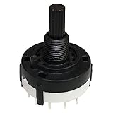 Hommy 3P4T 3 極4ポジション 枚葉式 バンドセレクター ロータリースイッチとノブ