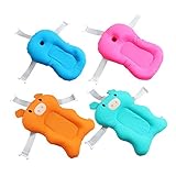 Classicbuy　ひんやりしない おふろマット　ベビーお風呂マット　ベビーバス用品　赤ちゃんバスマット　新生児 シャワーベッド スポンジマット 風呂シャワーマット 保護 安心 新生児～２歳頃まで 