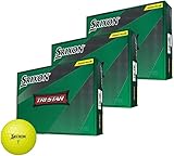 【 ３ダース 】 DUNLOP ダンロップ ゴルフ ボール SRIXON スリクソン TRI STAR トライ スター 2022 モデル おまけ付 (３ダース_パッションイエロー)