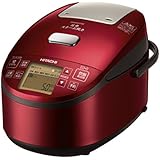 日立 炊飯器 圧力IHスチーム 5.5合 打込み鉄釜 ふっくら御膳 RZ-AV100M R