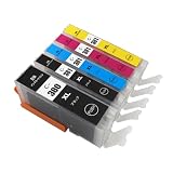 BCI 380 381 キヤノン用 互換 インクカートリッジ 5色マルチカラー BCI-380XLBK+381XL(BK/C/M/Y) 大容量 残量表示 個包装 対応機種：PIXUS TR8630a TR703a TR8630 他【YUBOYA】